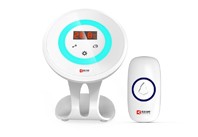 可迎賓可防盜可監(jiān)測(cè)溫度，外觀還個(gè)性的智能無(wú)線門鈴!